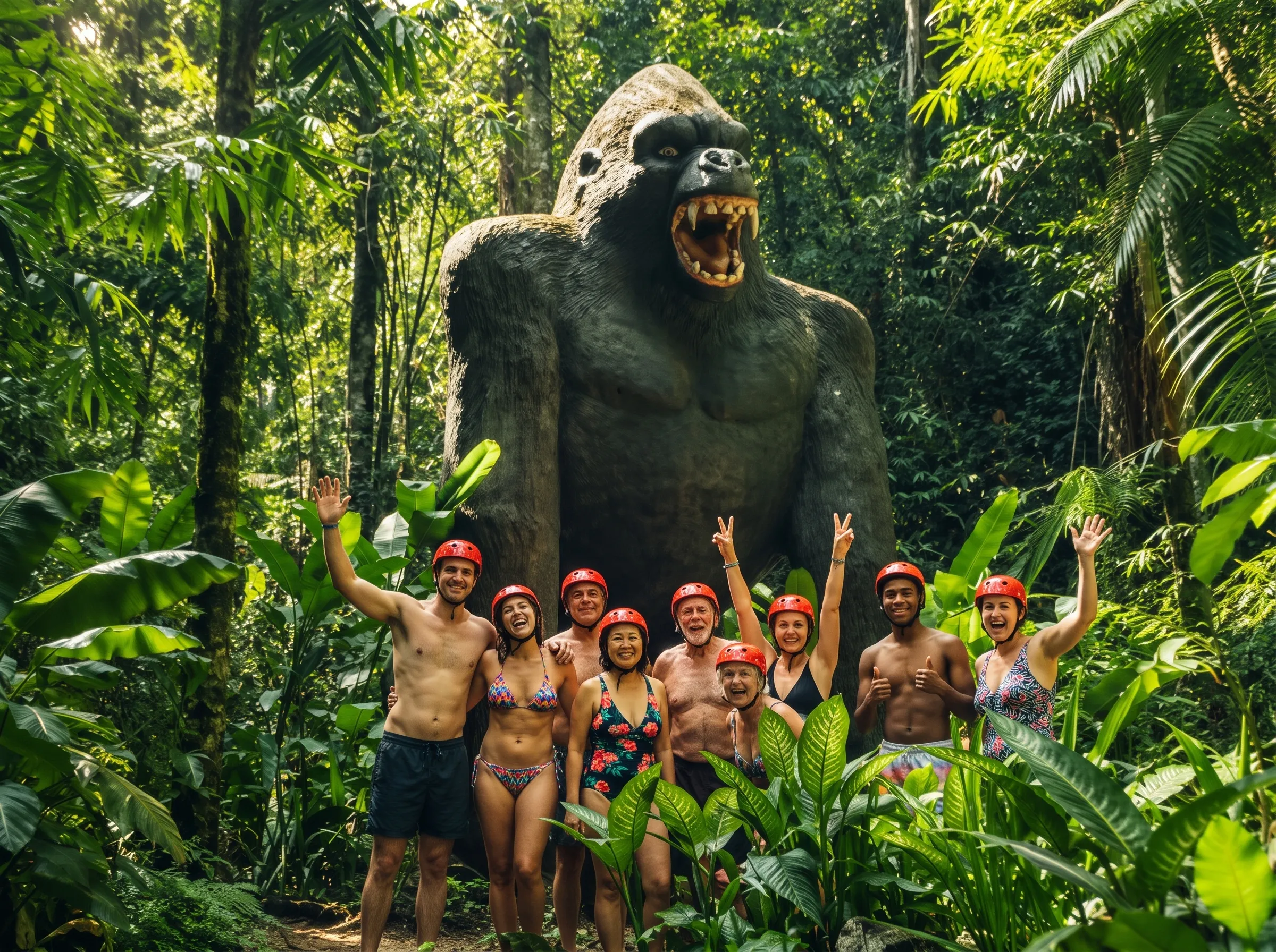 Dadi Bali Adventure ATV Ride – Barong Cave, Gorilla Statue & Buffet Lunch