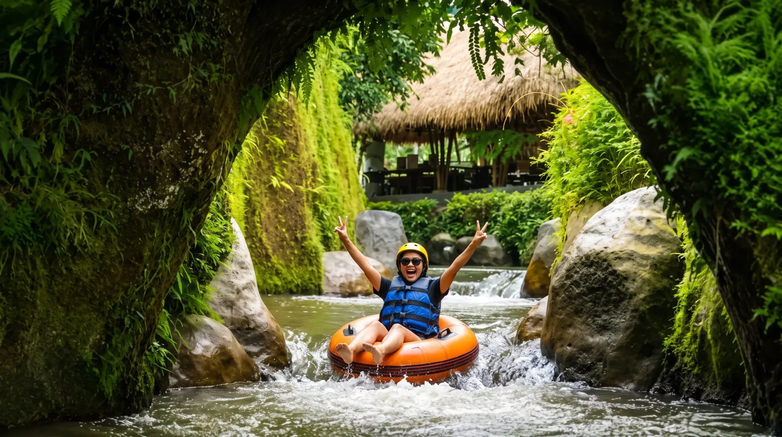 Nukuwera Tubing Ubud Lunch Private Hotel Transfer